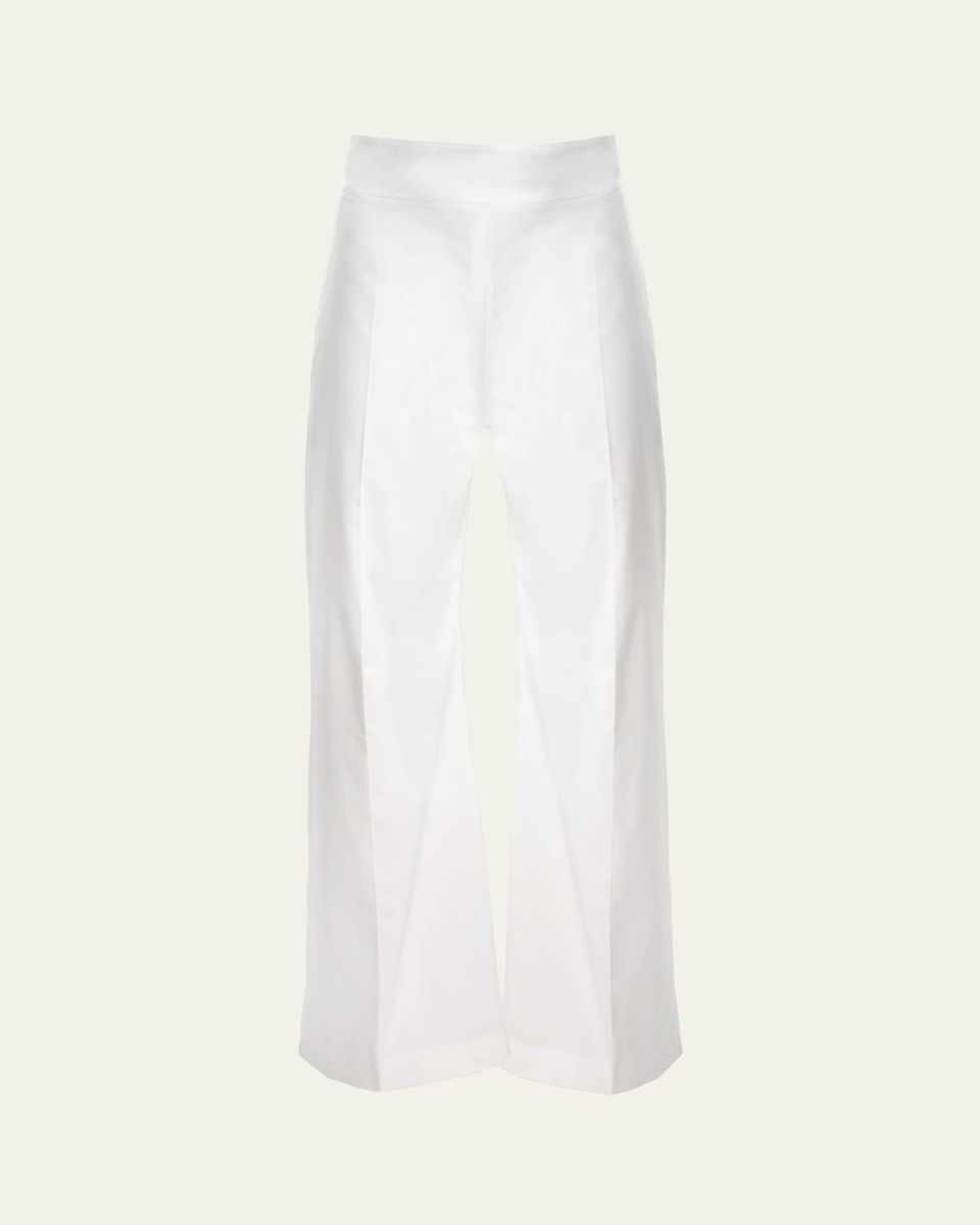Tailored Wide Leg Pants